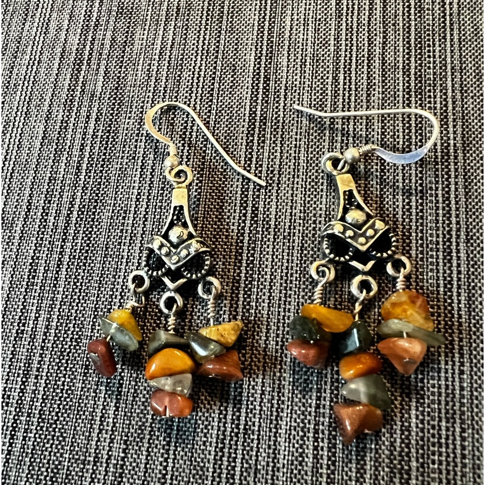 Boho chandelier earrings